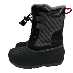 Target Gray Quilted Boots